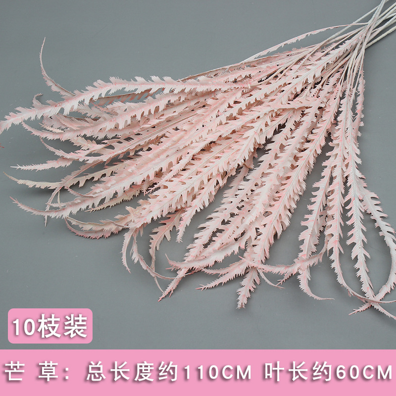 10 flores rosadas bodas flores de seda decoración floral flores falsas hortenida Wenxin Road Artes florales otros