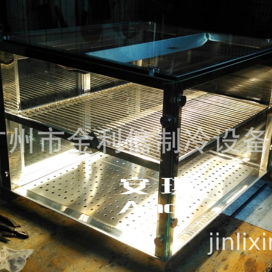 安琪牌直角新款酥皮菠萝包蛋挞柜糕点加热柜炸鸡翅板栗保酥柜