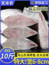 带鱼新鲜冷冻整箱10斤舟山海捕大带鱼段中段雷达网东海小眼睛级