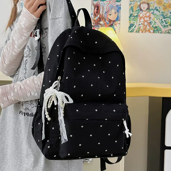 School Bag for Girls, Japanese Style, Fresh and Cute, Versatile, Youthful Backpack for Girls, Lightweight Backpack for High School Students