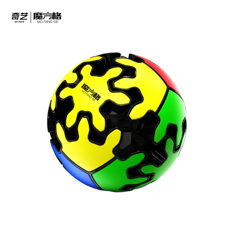 Qiyi 2段丸歯角歯 2段特殊形状パッチ 高難易度競技専用パズル スムーズルービックキューブおもちゃ|undefined