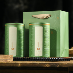 New Style Tin Tea Can Round 125g Tea Can Black Tea Green Tea Metal Can Tea Packaging Tin Box