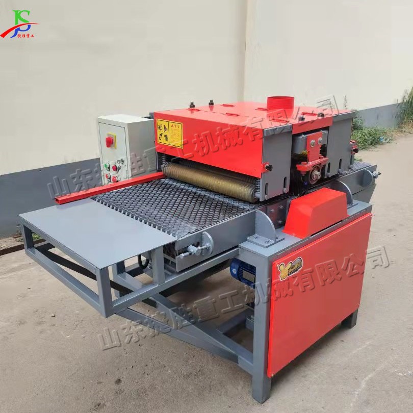 Sierra de hoja múltiple de placa de carpintería pequeña equipo de procesamiento de madera de alimentación automática sierra de corte de madera de álamo tung