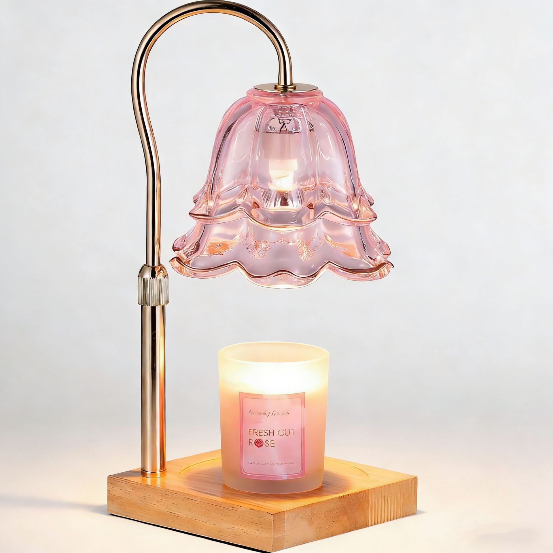 Lámparas de cera de fusión de Suzhou Lámparas de cabecera del dormitorio retro francesa Decoraciones del hogar Lámparas de atmósfera Lámparas de escritorio de aroma sin fuego