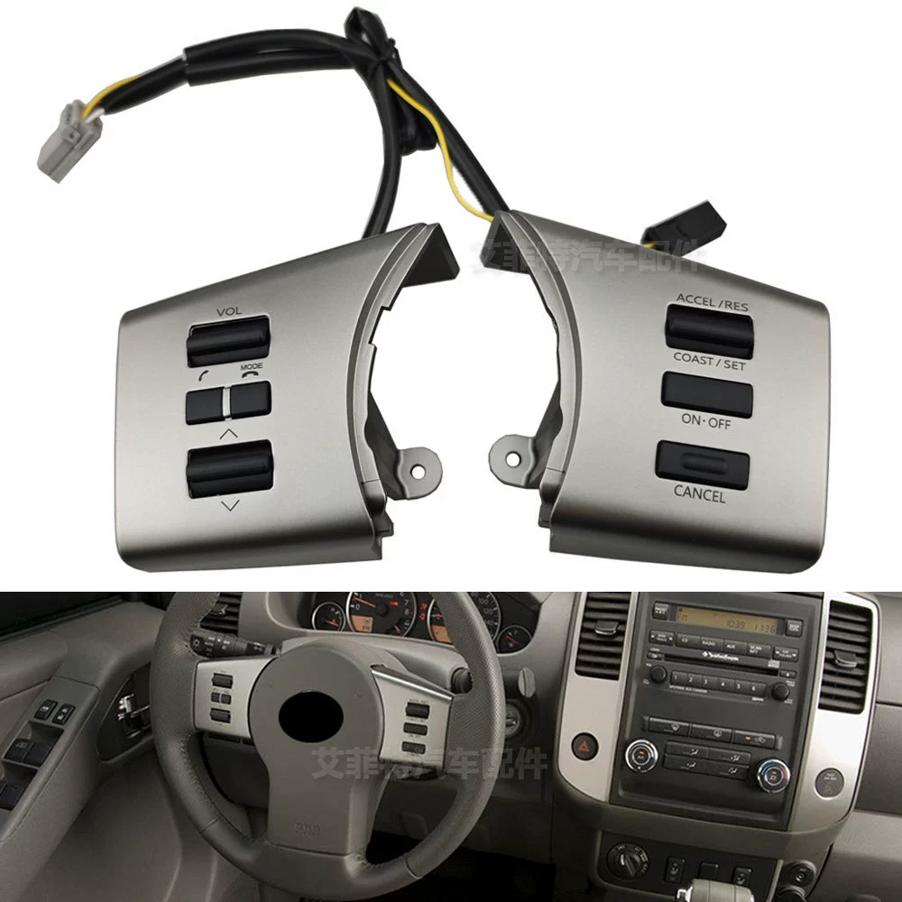 Рулевое колесо аудио управления/круиз-переключатель многофункциональные кнопки для Nissan Navara/Frontier
