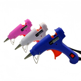 Multi-Color Hot Glue Gun for Crafting, 20W Household Glue Gun for Children's DIY Crafts, Hot Melt Glue Gun for Seam Filling