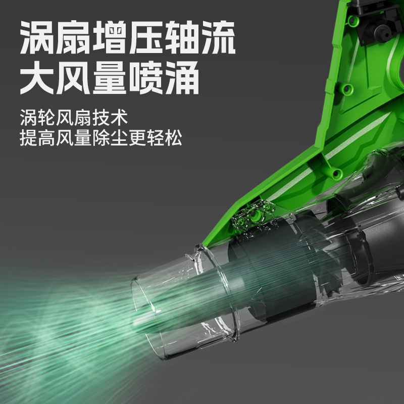 クロスボーダー 21V ハイパワー風力発電機工業用グレードの強力な送風機 42V デュアルバッテリー除塵ブロワー|undefined