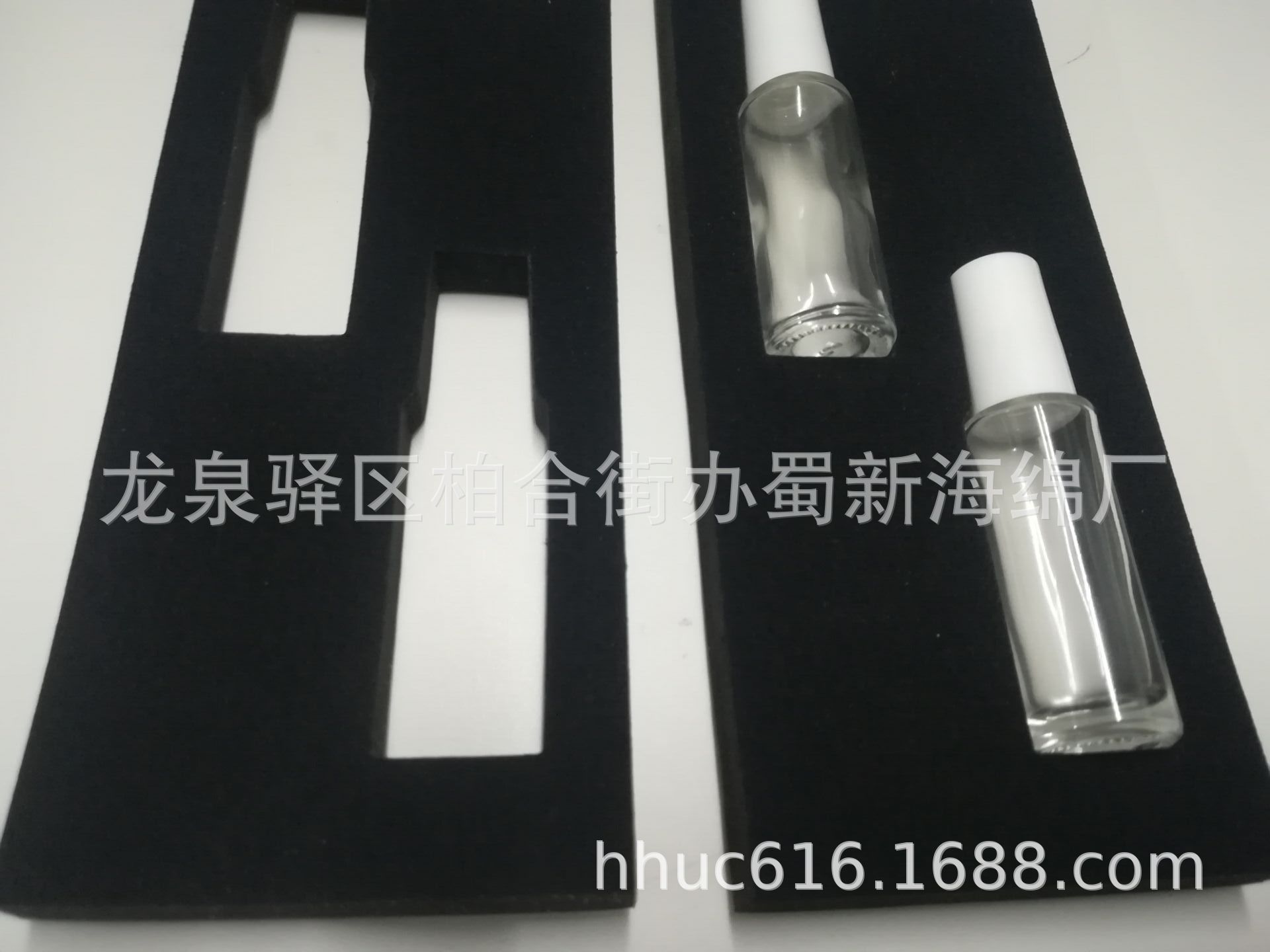 供应喷雾瓶内卡防摔包装泡沫 贴绒礼盒内衬包装泡棉