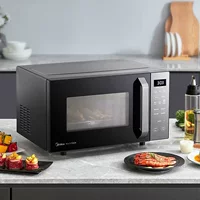 Midea PC2331 микроволновая печь, бытовая печь, микропар и выпечка в одном, плоская панель, класс энергопотребления A, инверторное световое нагревание