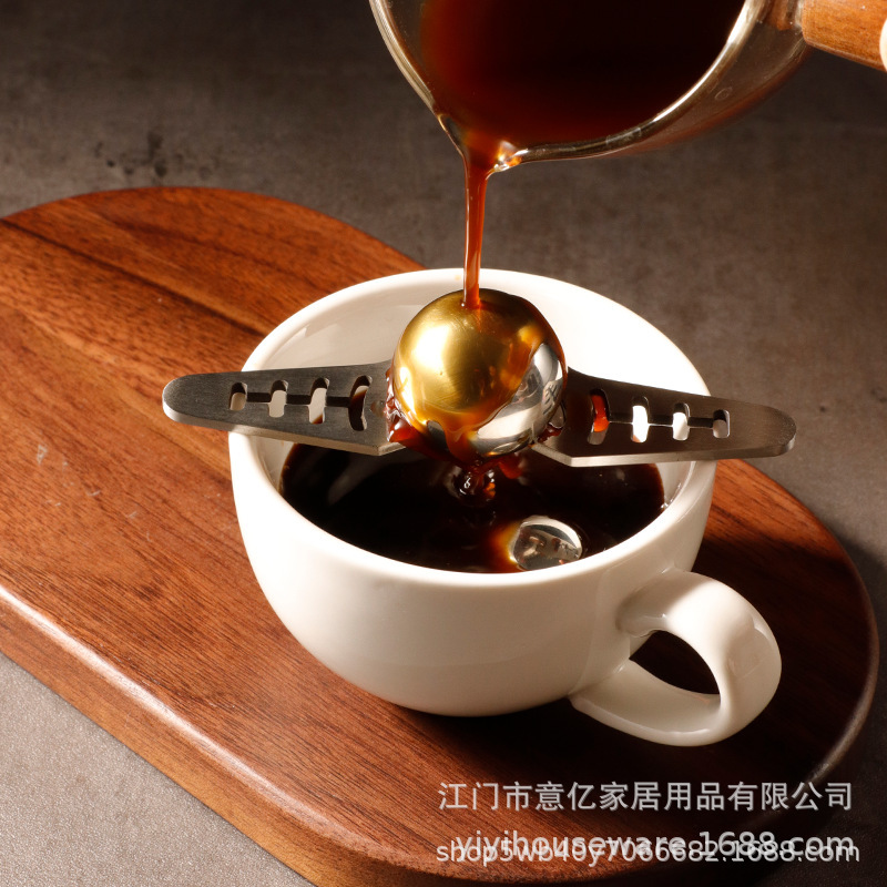 Coffee Freezing Ice Ball Stainless Steel Coffee Ice Ball Cold Brew Coffee Ball Reusable Stainless Steel Ice Ball Holder