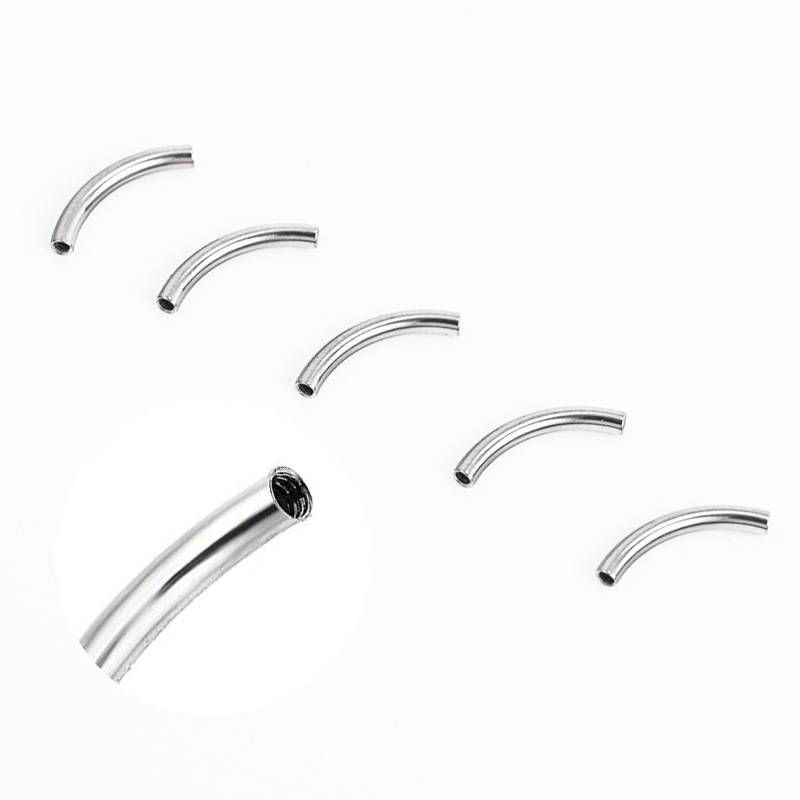 Zesen F136 Titanium Alloy Eyebrow Stud Internally Threaded Curved Bar G23 Banana Bar 14G 16G Body Jewelry detail image 10