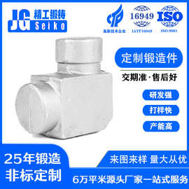 锻造锻打锻压机械加工紫铜热锻压铸件零件汽车机械配件异形件厂家