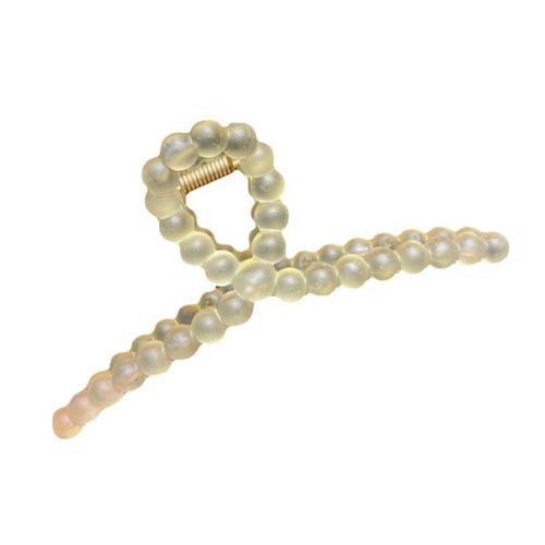 Transparent sand texture claw candy color hair clip for women summer Korean version hair claw hairpin shark tooth particle hair accessory