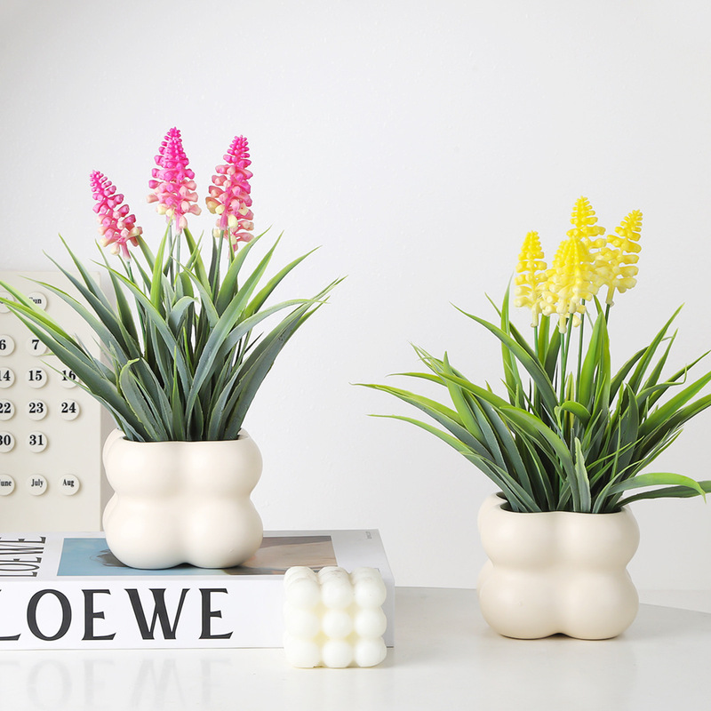 Light Luxury Artificial Flower Art Model Room Flower Arrangement Set Hotel Villa Living Room Front Desk Decoration Bouquet