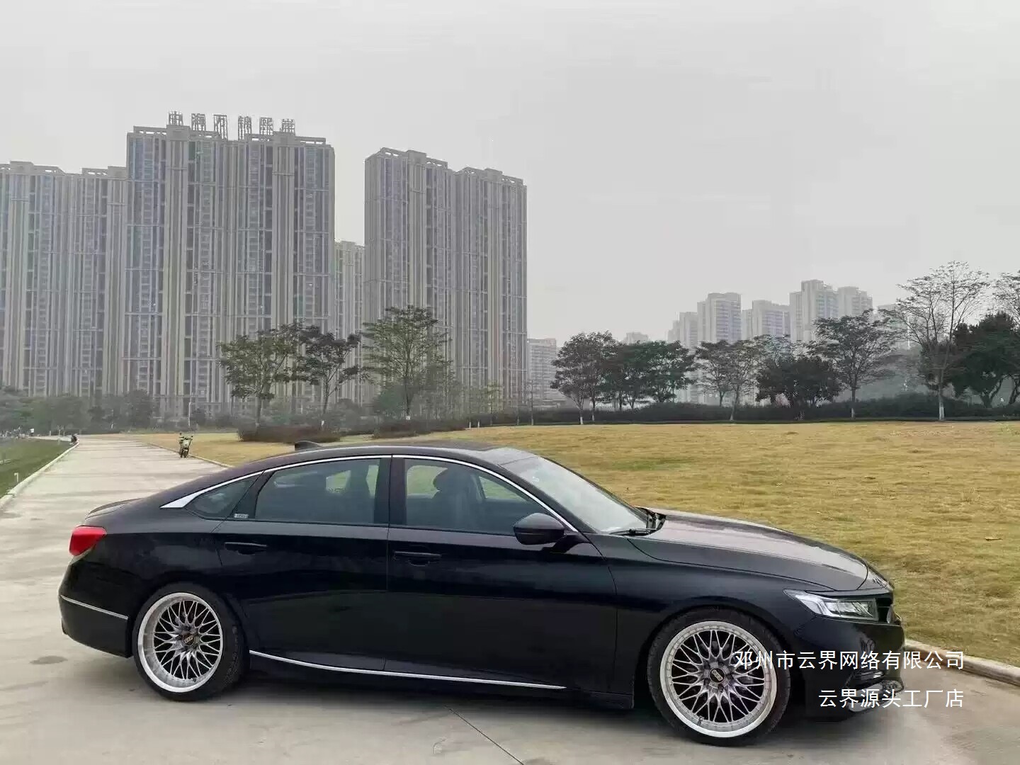Cloud Realm 18/19/ 20inch Suitable for Dual-Spinning Super Large Polished Edge Car Modification Wheels, Pneumatic Low-Profile Design