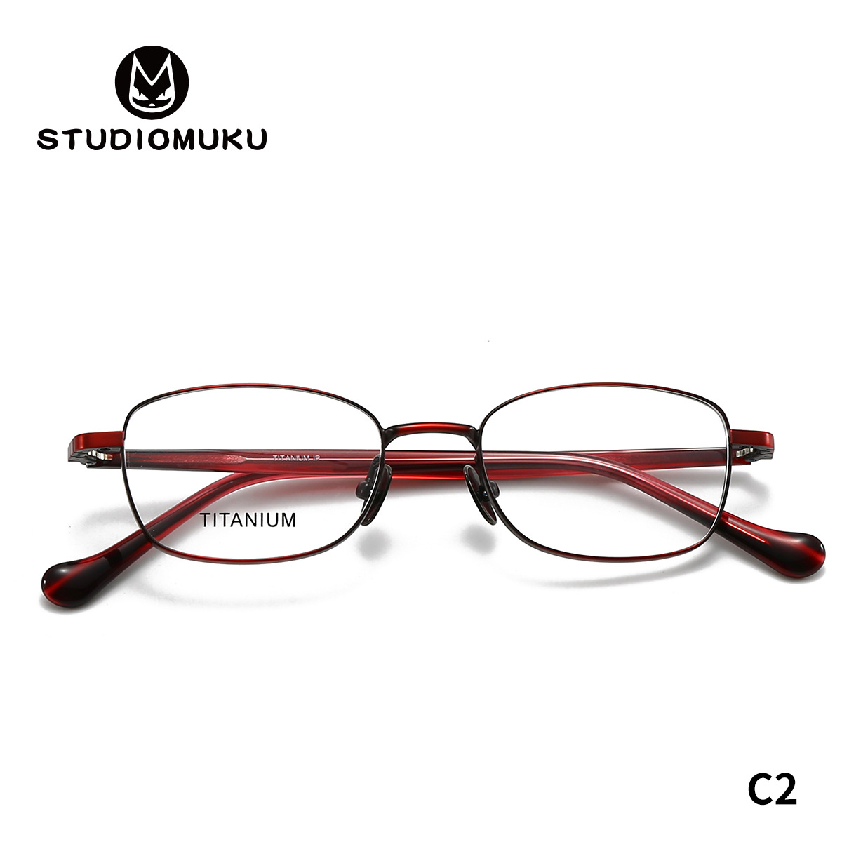 STUDIOMUKU gafas de madera fresca, cómodas damas, marcos de gafas ovales redondos, marcos de gafas retrógrados de hombre pequeños