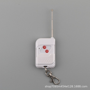 433m two-button peach wood wireless remote control 1527 learning code RF remote control switch sliding cover wireless remote control