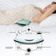 Wholesale waist massager intelligent electric soothing device waist plate hot compress vibration inflatable lumbar massager