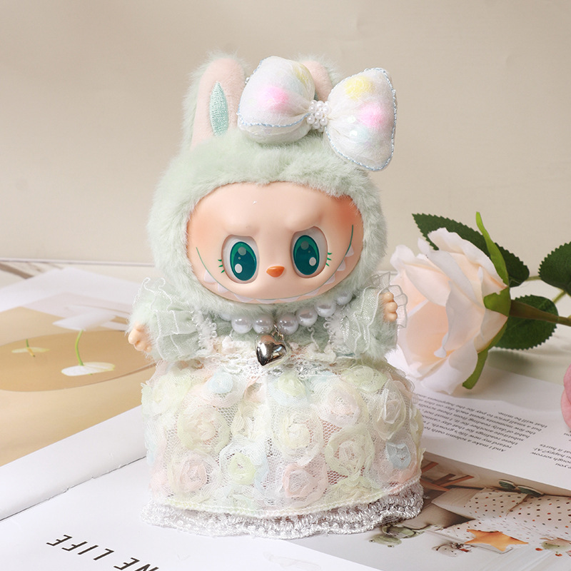 ラブブベビー服ドレス新製品はラブブ人形周辺機器を着用できますかわいい着替えぬいぐるみ服卸売|undefined