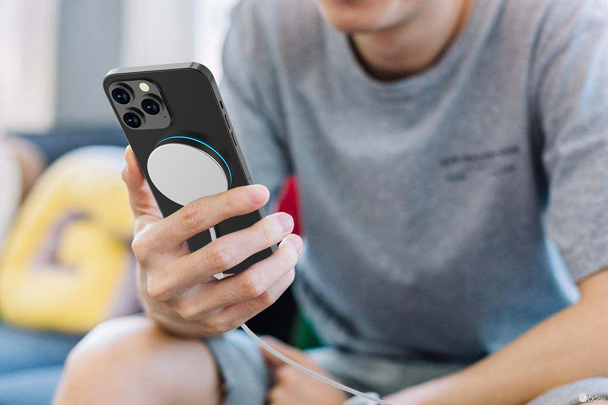 Caricabatterie wireless magnetico singolo - Prodotto di e-commerce molto popolare per telefoni_voghion.com