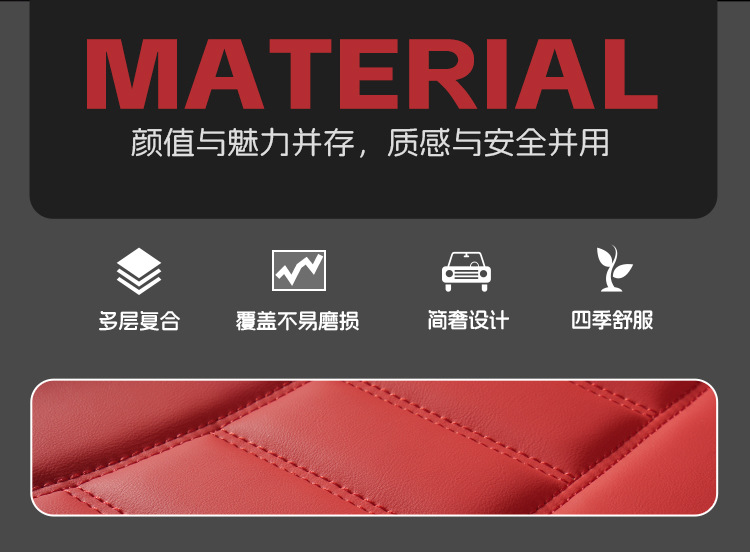 New All-Inclusive Full Leather Four-Season Universal Car Seat Cover Cushion Five-Seater All-Inclusive Seat Cover Amazon Foreign Trade Wholesale