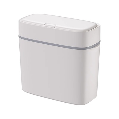 高级感夹缝垃圾桶家用按压式卫生间客厅角落简约长筒形窄缝垃圾篓