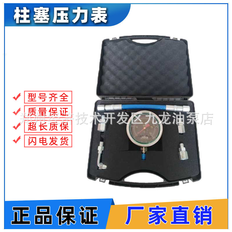 全新现货柴油高压共轨压力表 共轨油泵柱塞维修压力测试表套装