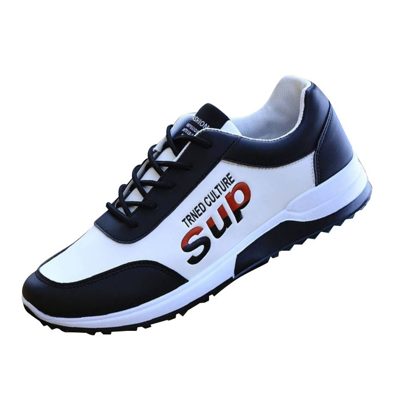 Fábrica al por mayor zapatos de cuero casuales zapatos deportivos para hombres nuevos estudiantes de moda zapatos de correr casuales zapatos de cuero para hombres
