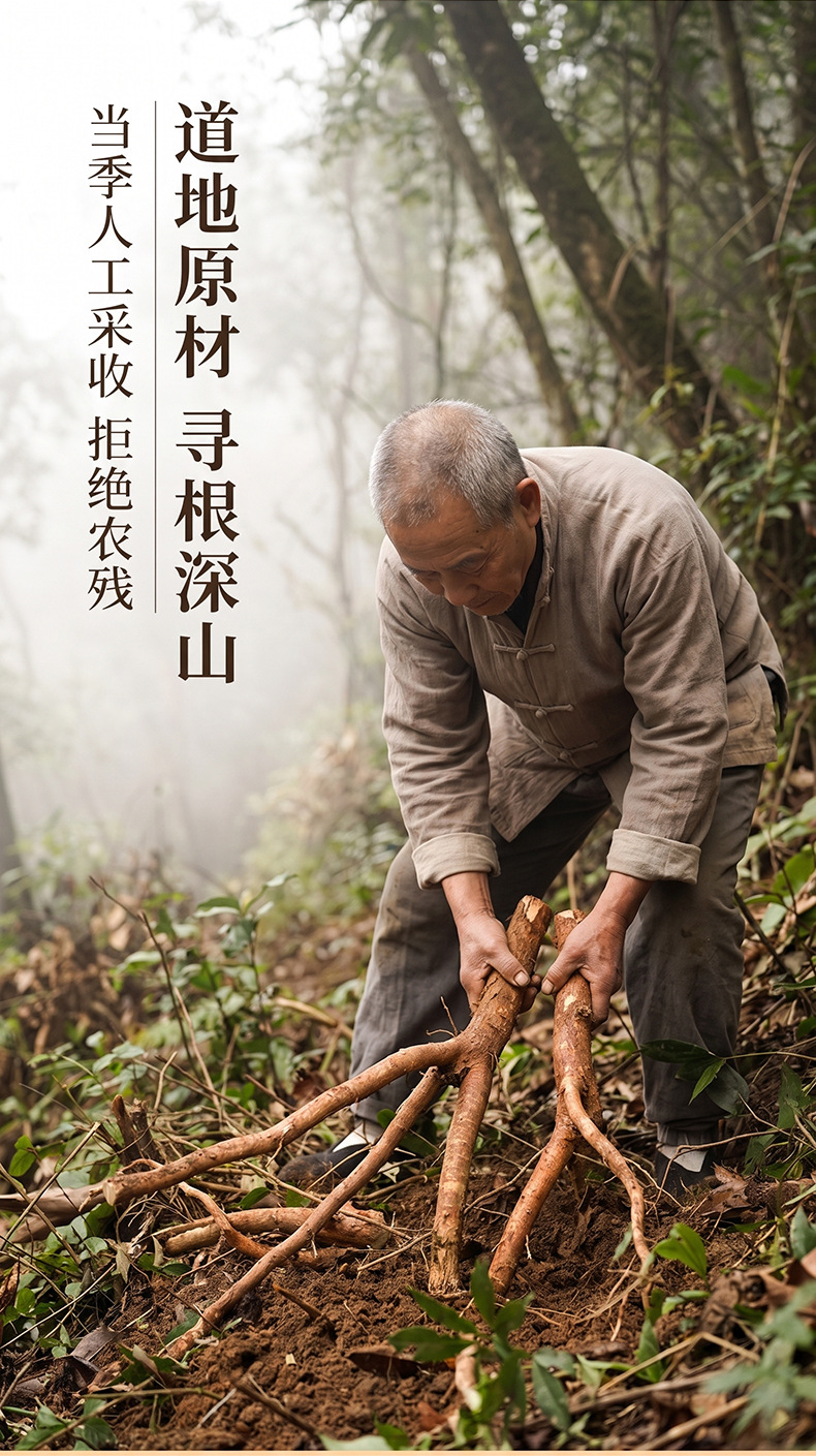 Wu Zhi Mao Tao Dried Ficus Hirta Root Slices 500g Aromatic Herbal Decoction Ingredient key features