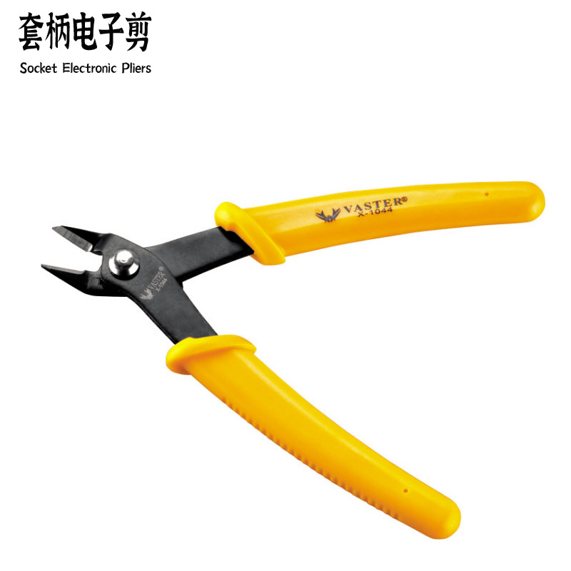 喜力鹿水口剪钳DIY手工钳电子钳斜口钳电工电线尖嘴钳多功能剪