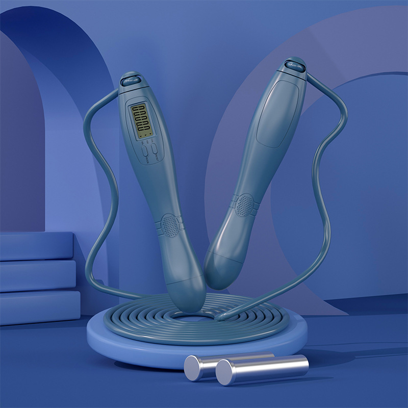 네이비 블루 롱 로프 스타일