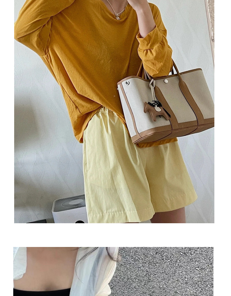 2024 neue kopf schicht rindsleder garten leinwand große kapazität Tongle freizeit handtasche schulter umhängetasche_voghion.com