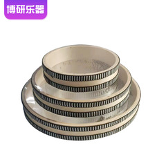 Orff percussion instrument sea drum transparent drum skin wooden drum hoop 6.8.10 inch iron sand sea drum size can be customized