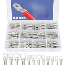 �羳����60PCS �a��늳ض�����|͹���׼�,AWG 8 6 4 �����~