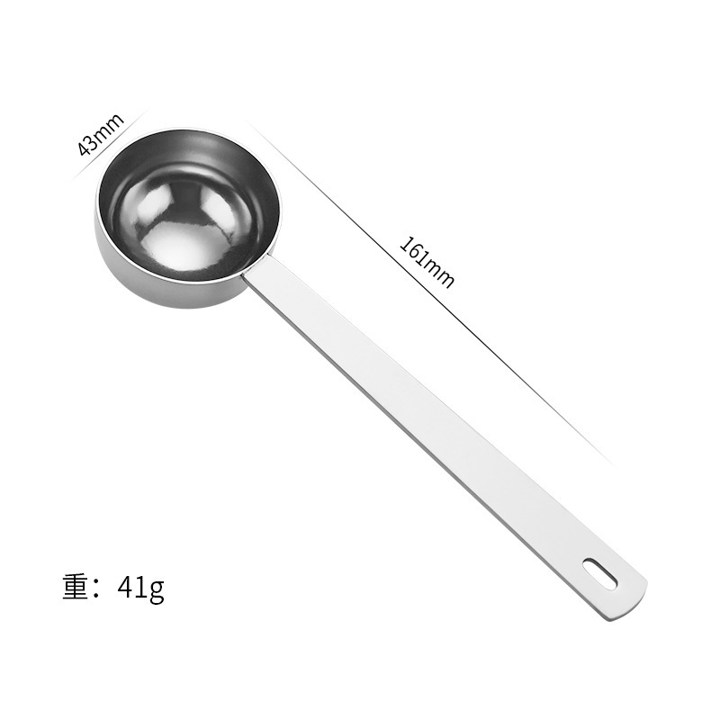 クロスボーダー 304 ステンレス鋼計量スプーンコーヒー計量スプーン 5ml15ml30ml フルーツパウダースプーンコーヒーミルクパウダーベーキングツール|undefined