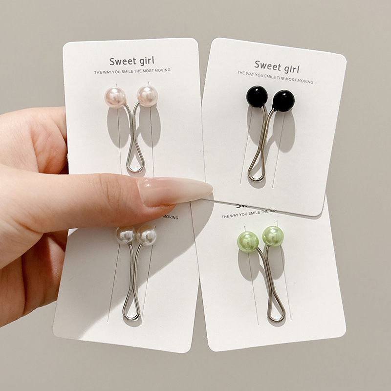 Los pantalones de alfiler invisibles cambian a grandes y pequeños artefactos 2025 nueva perla hebilla de la cintura sin costura para apretar la pinza de fijación