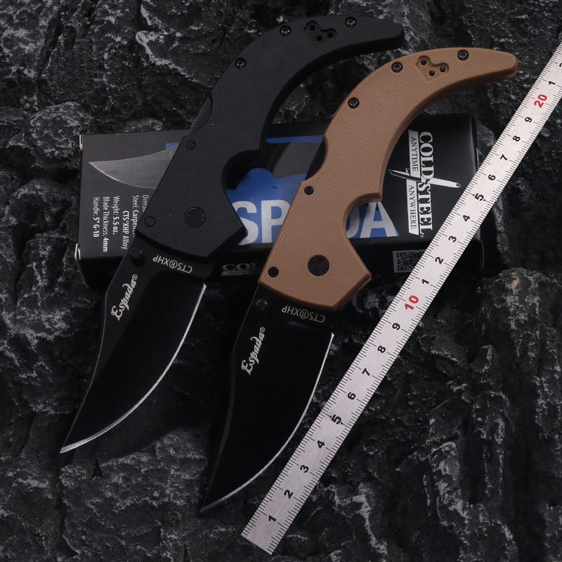 冷钢62NGMUB户外刀高硬度厂家批发多功能跨境折叠刀居家刀具