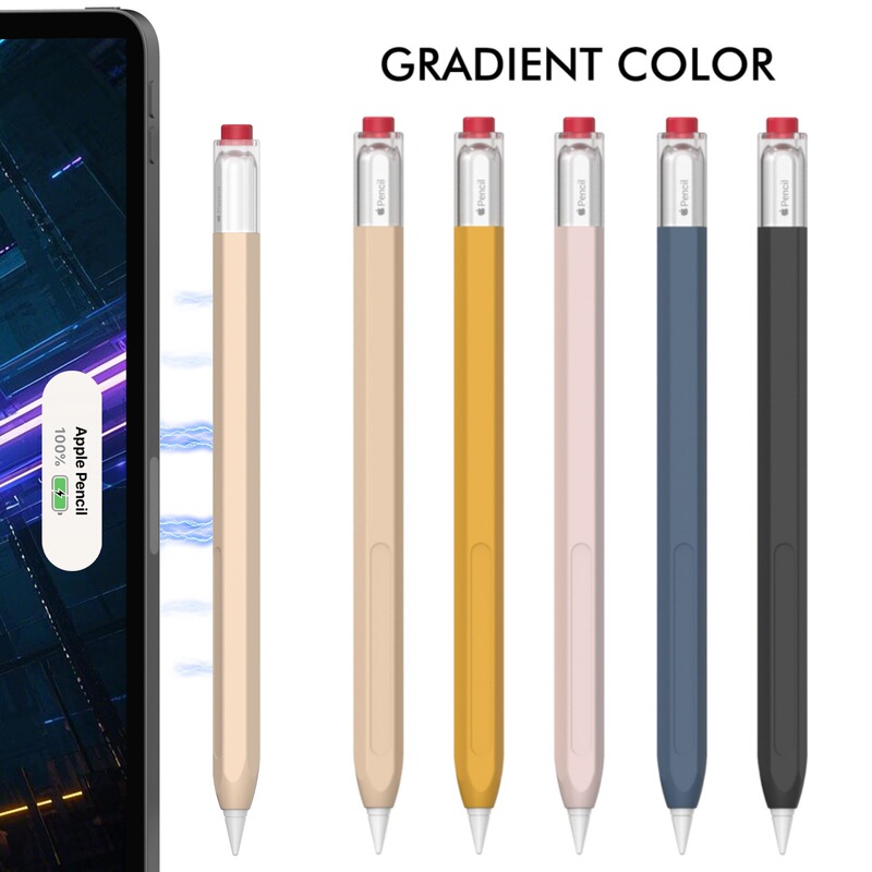ApplePencilPro シリコンペンカバー Apple 第 2 世代ペンに適したオールインクルーシブ落下防止、滑り止め磁気ペンカバー卸売|undefined