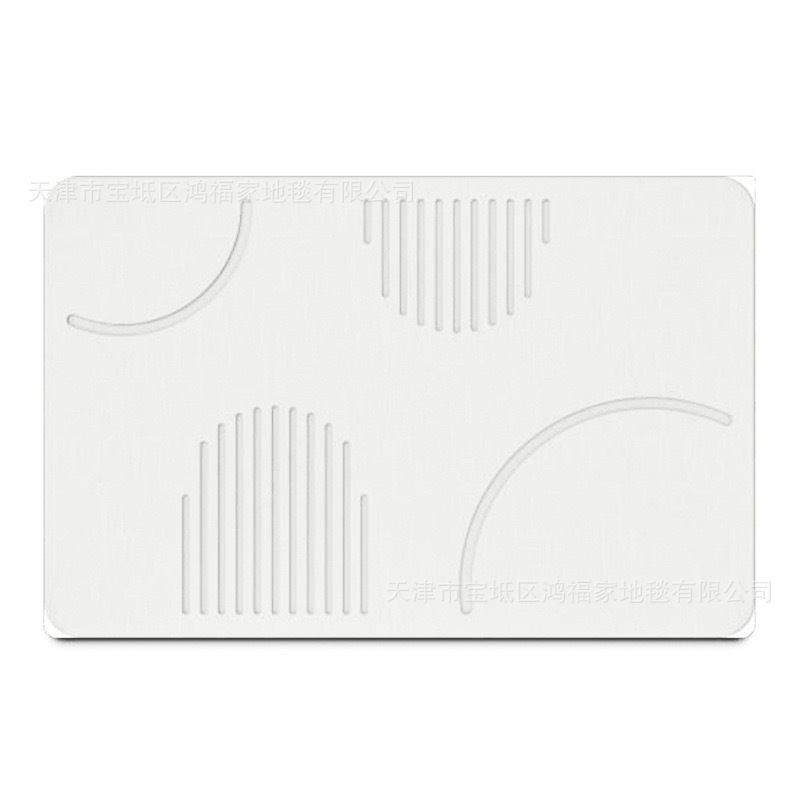 Transfronterizos rasgadas de barro de diatomita suave esterilla de suelo de baños europeos y estadounidenses antideslizante esterilla de absorción de agua alfombra cocina esterilla