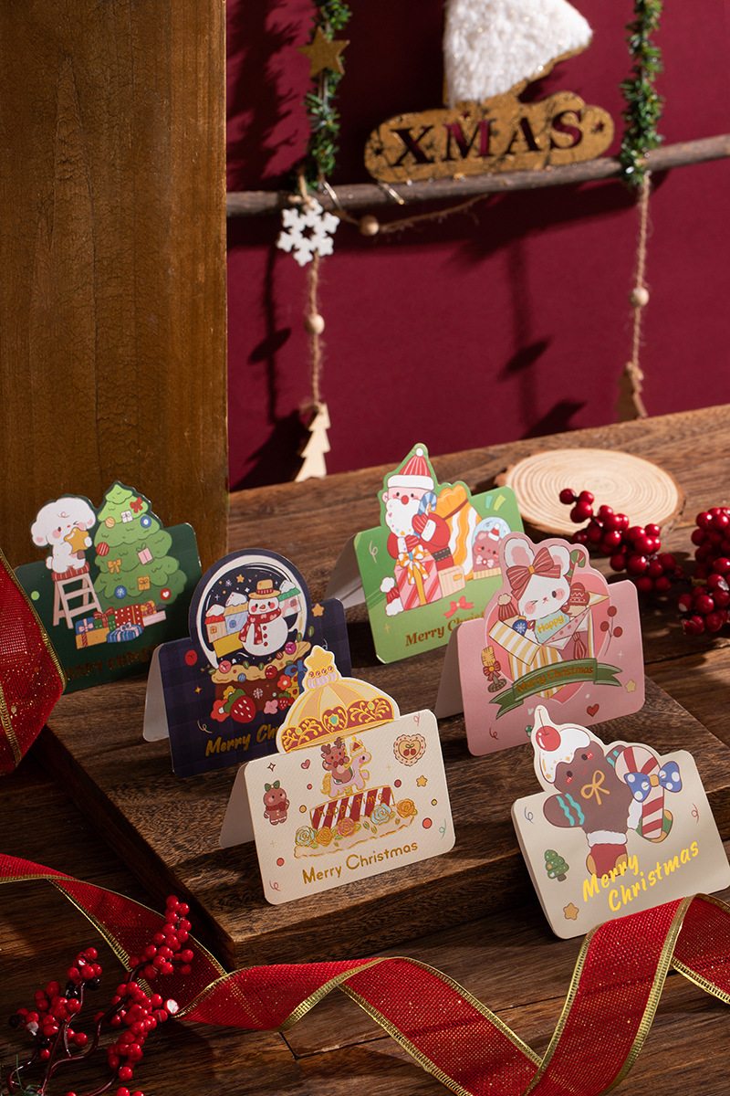 Cute Christmas Bronzing Gift Card display picture 2