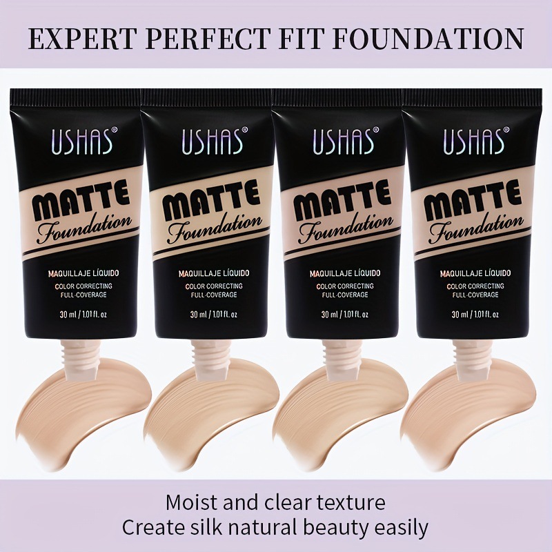 USHAS crossover spot maquillaje corrector iluminador base impermeable y duradera FS376B