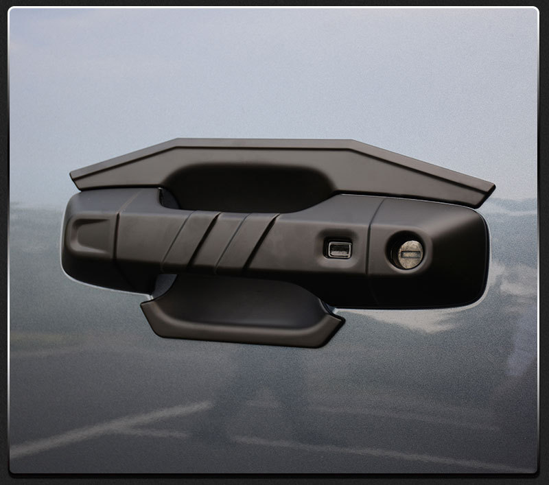 Applicable Equation Leopard 5 Door Bowl Handle Sticking Leopard 5 Modified Special Car Door Handle Anti-Scratch Protective Cover Appearance Decoration