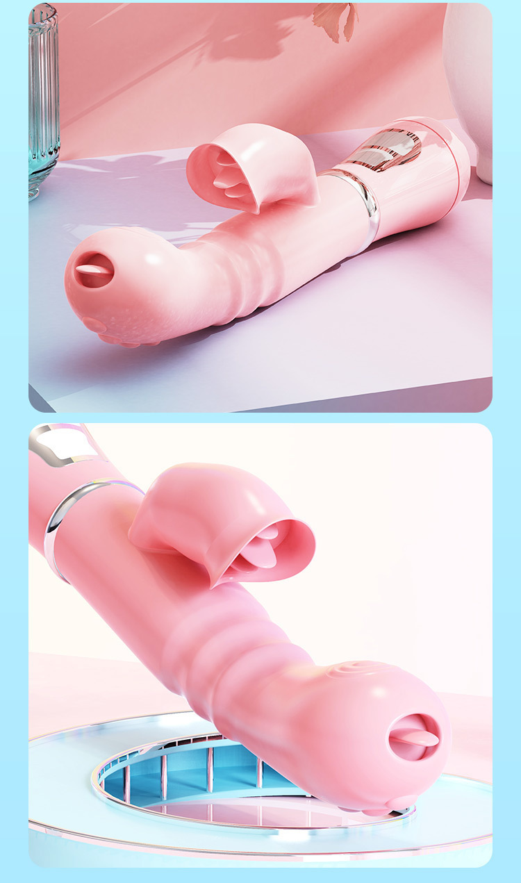 Mystery Love Frequency Conversion Fourth Generation Vibrator with Tongue Licking Stimulation — detail image 11