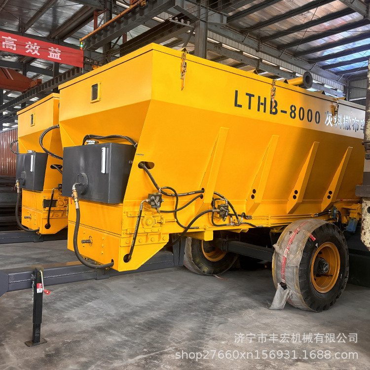 多用途白灰粉料撒布车 汽车一体式洒灰车  路面养护粉料撒布机