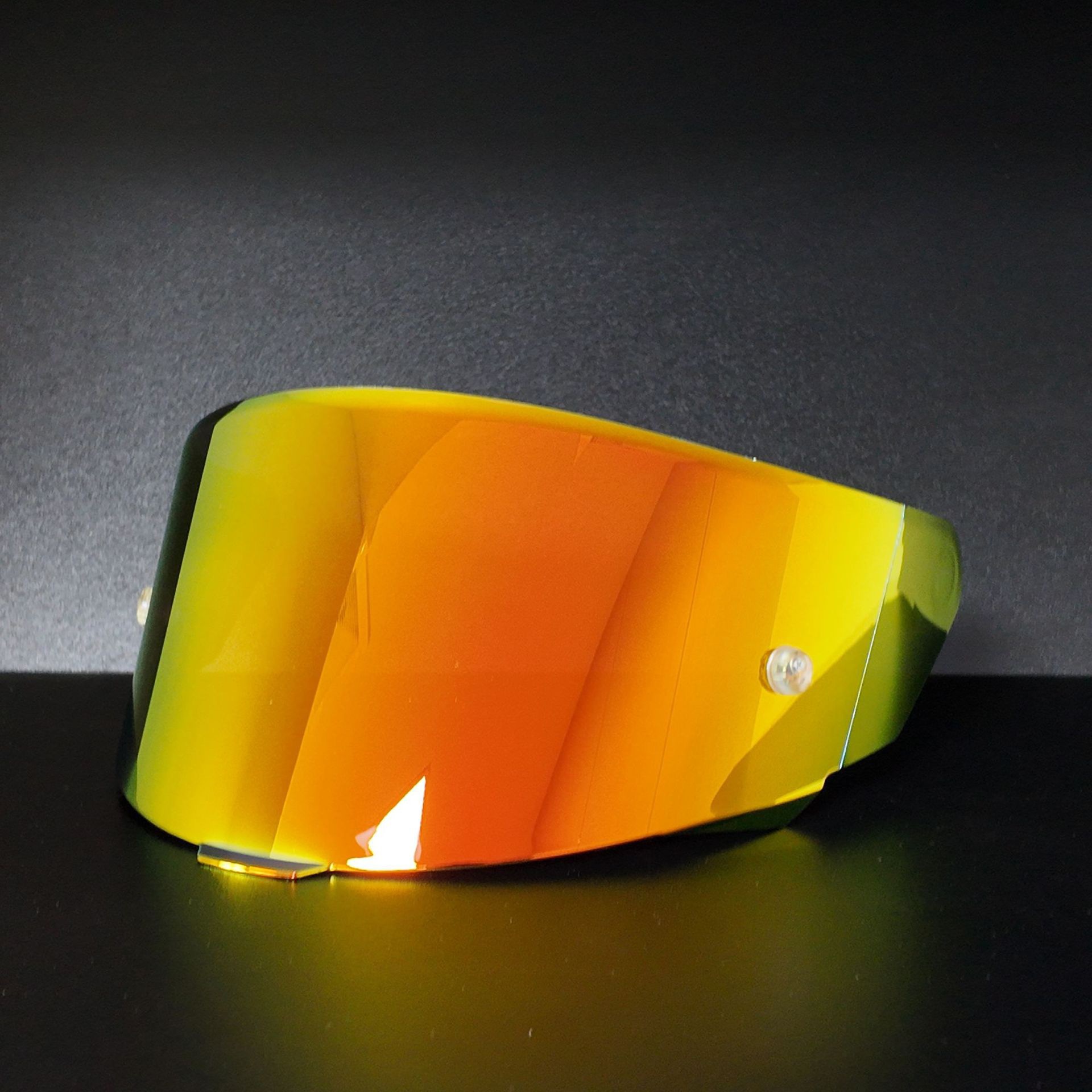 Motorcycle Helmet Lens Riding Windproof Suitable for Kyt Full-Face Helmet Lens Electroplating Lens