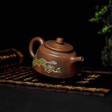 广西钦州坭兴陶茶壶家用中式纯手工紫陶壶功夫茶壶单壶养生茶具