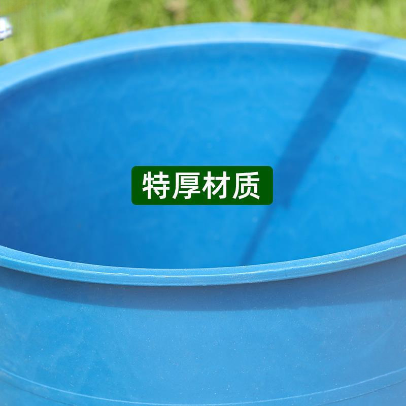 厚みのある丸いプラスチックセメントバケツ、建設現場のレンガ職人の砂バケツ、農業用糞バケツ、尿バケツ、携帯用野菜水やりバケツ|undefined