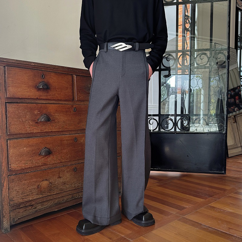 Spring trend three dimensional design casual trousers for leisure