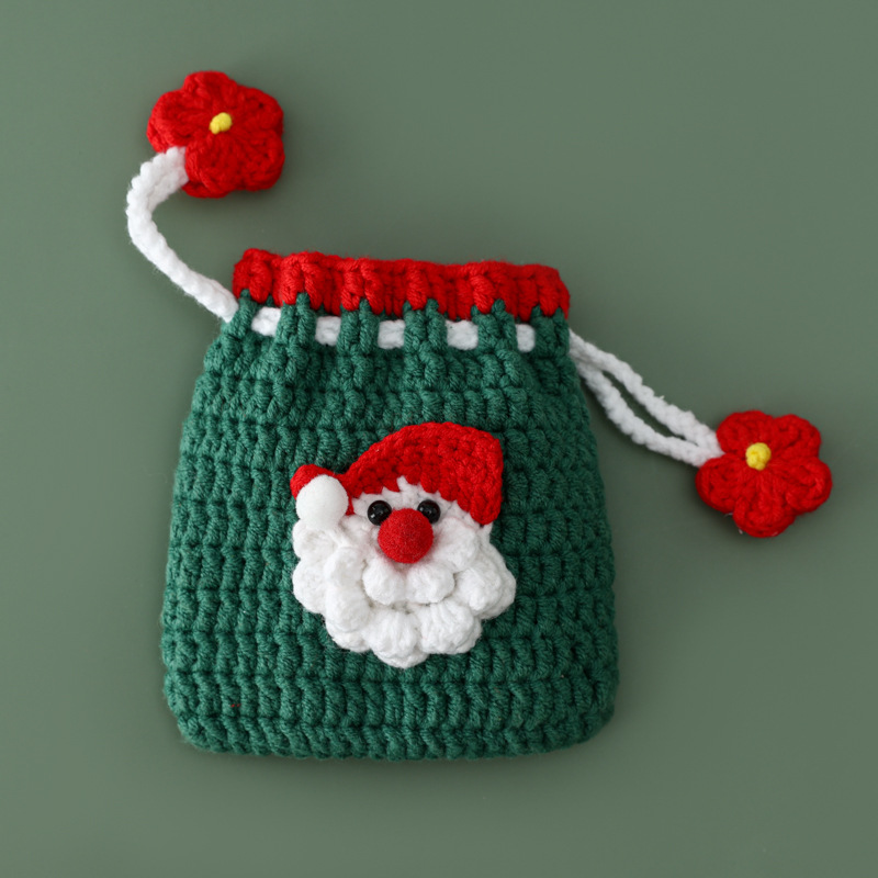 Unisex Holiday Yarn String Wallets display picture 2