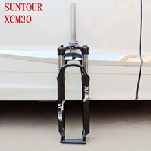 三拓XCM山地自行车油簧避震前叉 27.5寸碟刹铝合金线控锁死直管